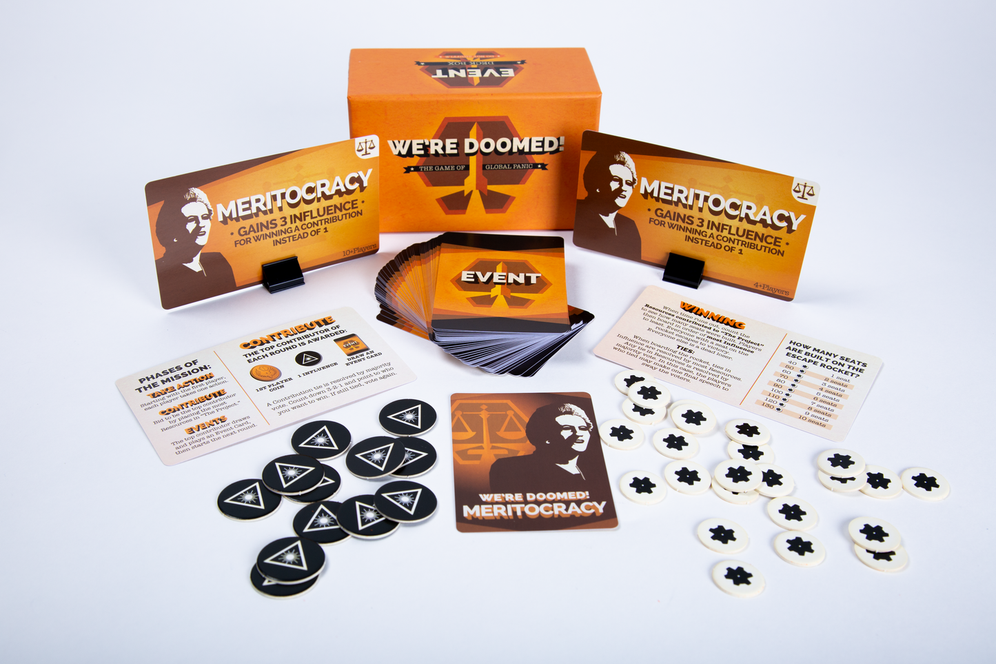 We're Doomed: Meritocracy Expansion Pack | Party Game | 4-12 Players Game Breaking Games