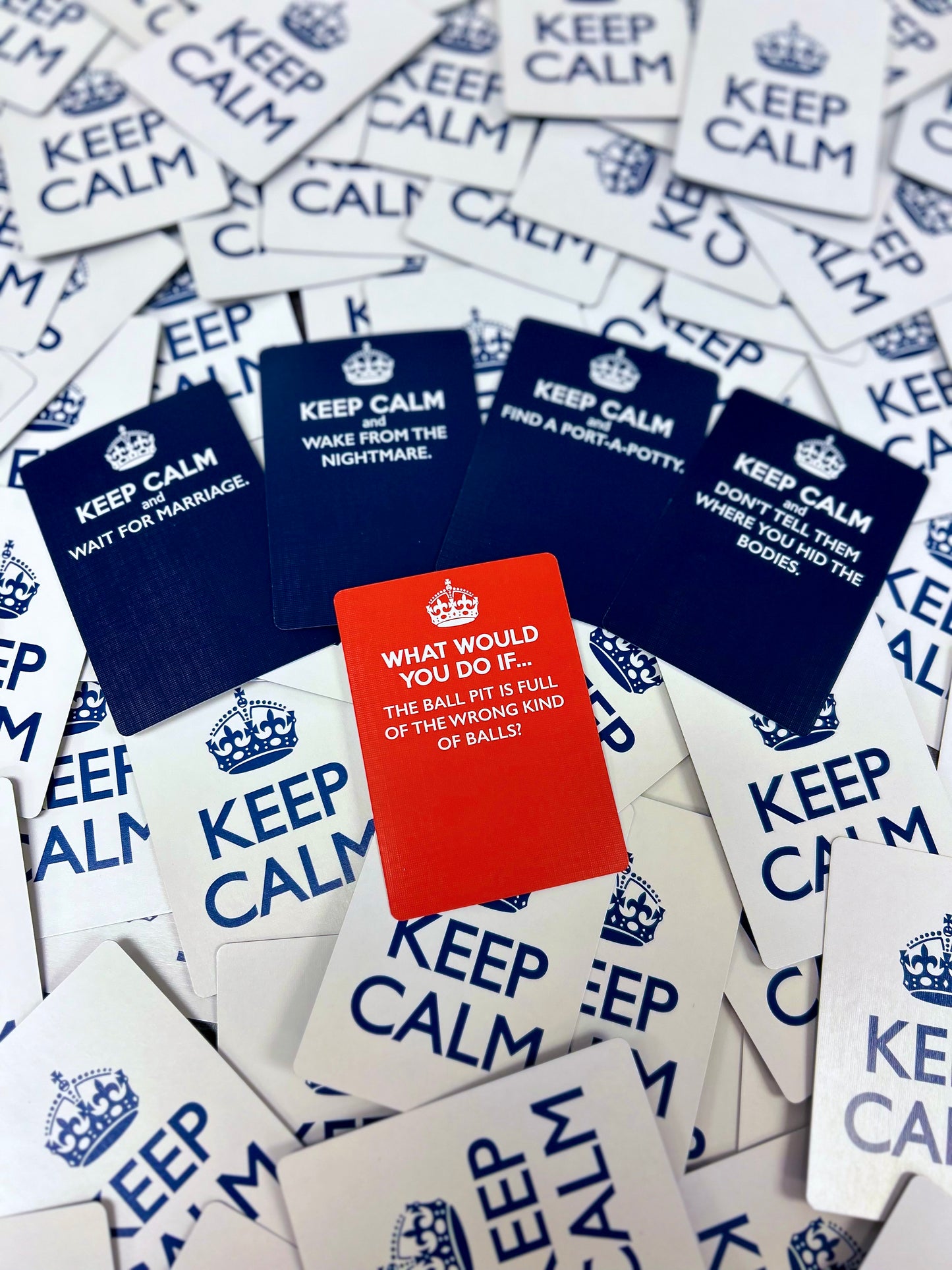 Keep Calm! | Hilarious Party Game for Friends and Family | Ideal for Game Night | Ages 17+, 3-8 Players Game Breaking Games