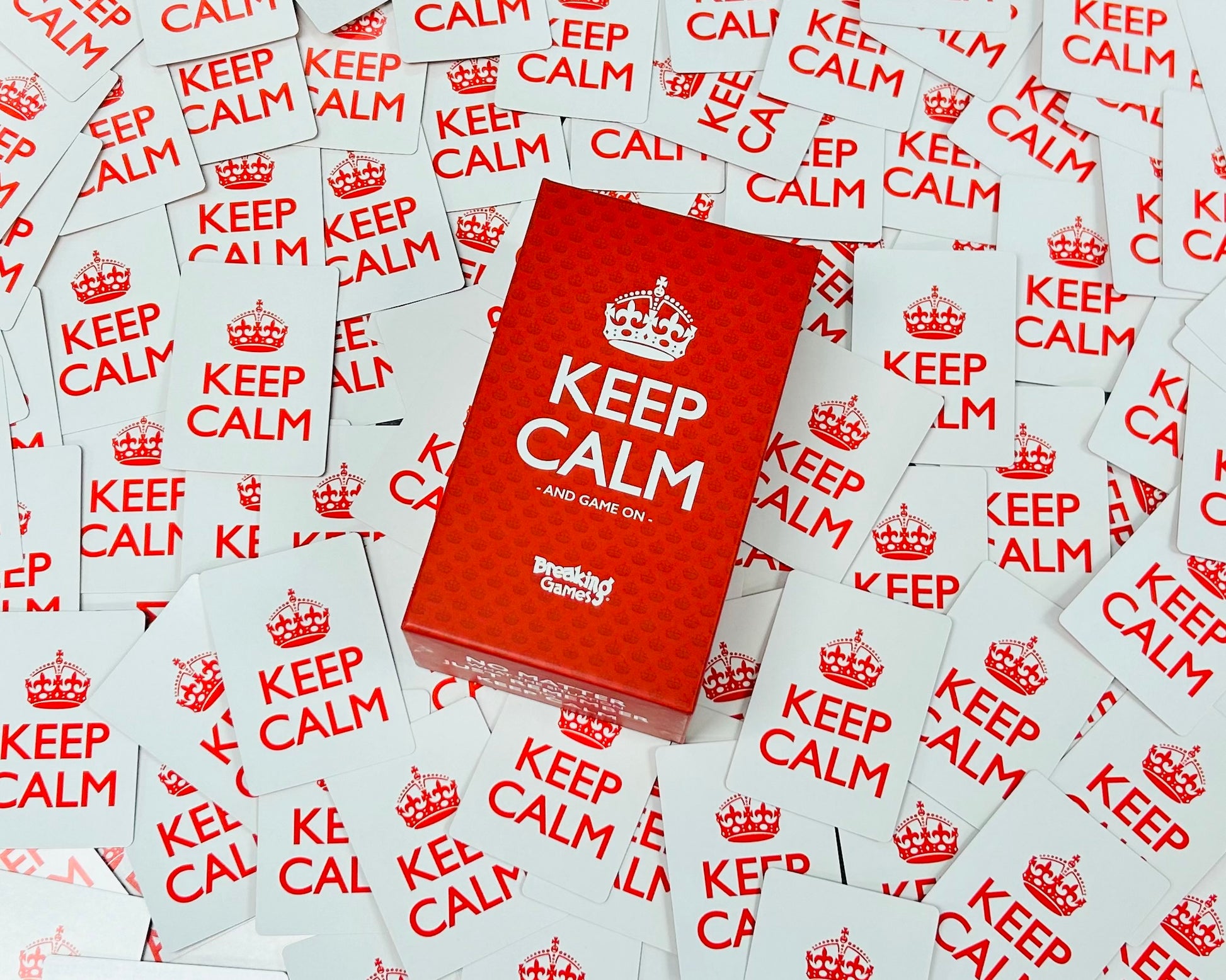 Keep Calm! | Hilarious Party Game for Friends and Family | Ideal for Game Night | Ages 17+, 3-8 Players Game Breaking Games