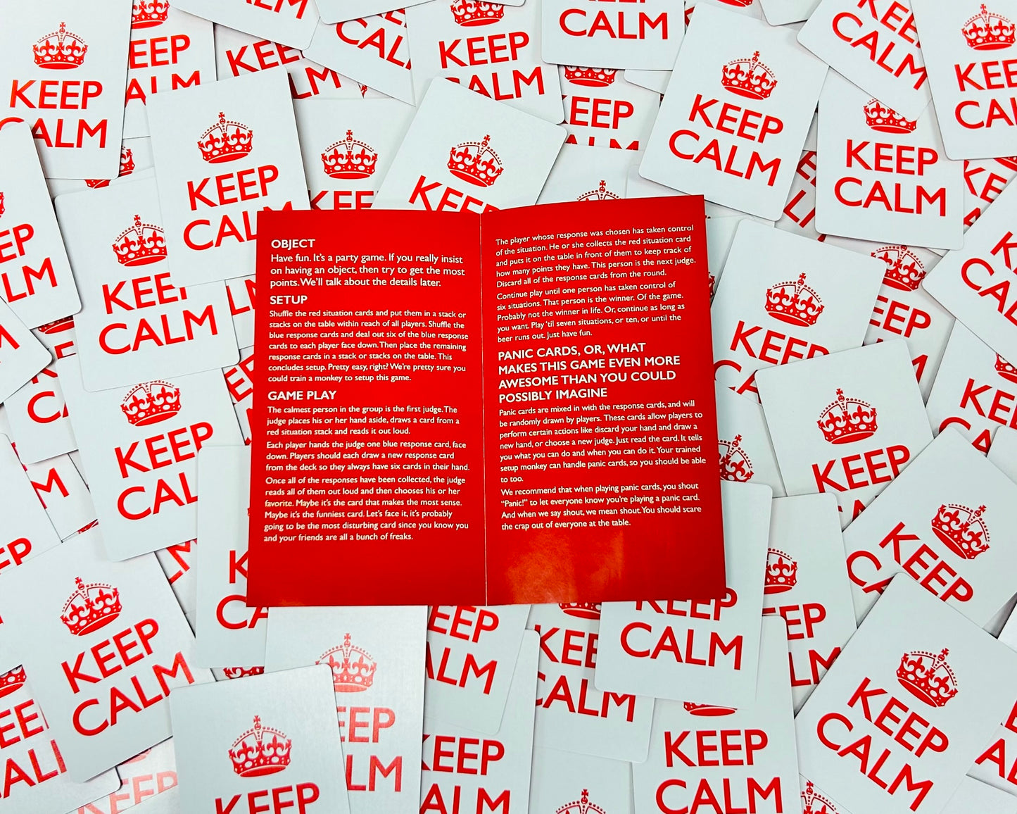 Keep Calm! | Hilarious Party Game for Friends and Family | Ideal for Game Night | Ages 17+, 3-8 Players Game Breaking Games