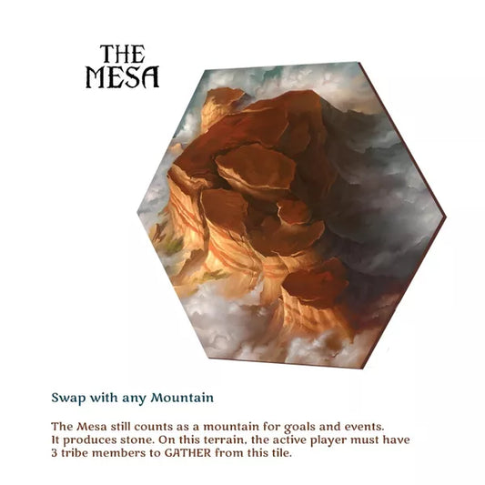 Rise of Tribes: The Mesa Hex Tile (Base Game Required) Game Accessory Breaking Games