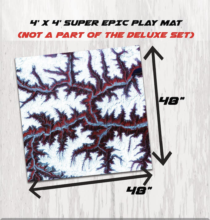 Flick Wars: Super Epic Play Mat Game Breaking Games