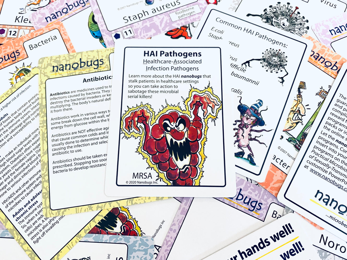 Nanobugs® - HAI Pathogens Set Game Breaking Games