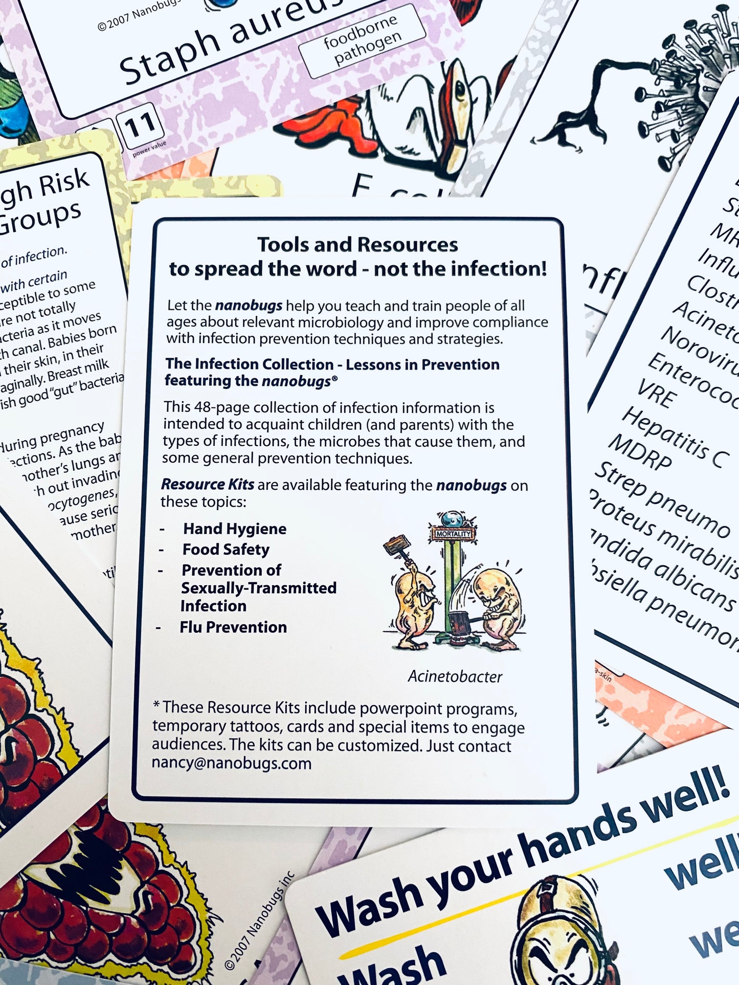 Nanobugs® - HAI Pathogens Set Game Breaking Games