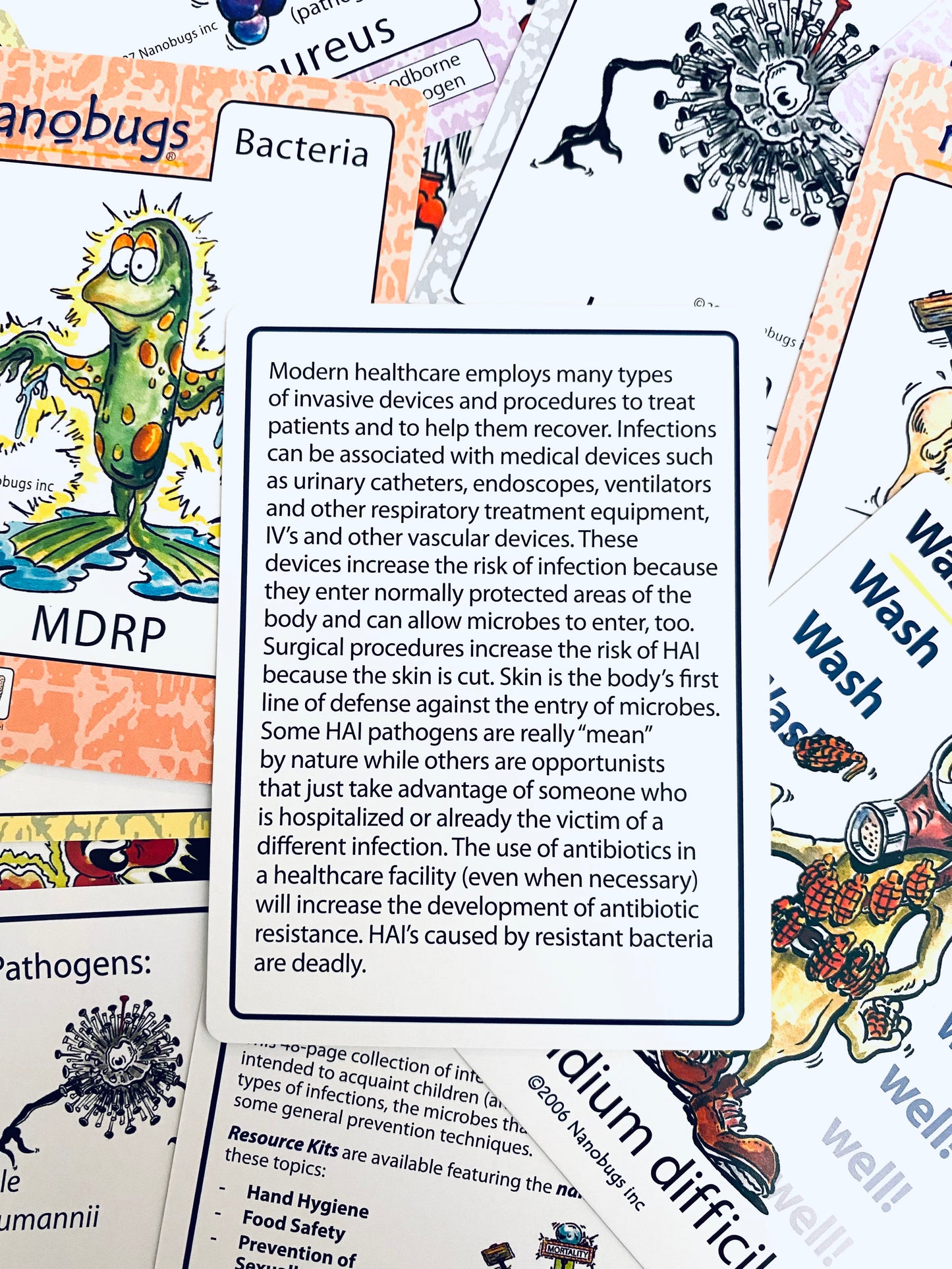 Nanobugs® - HAI Pathogens Set Game Breaking Games