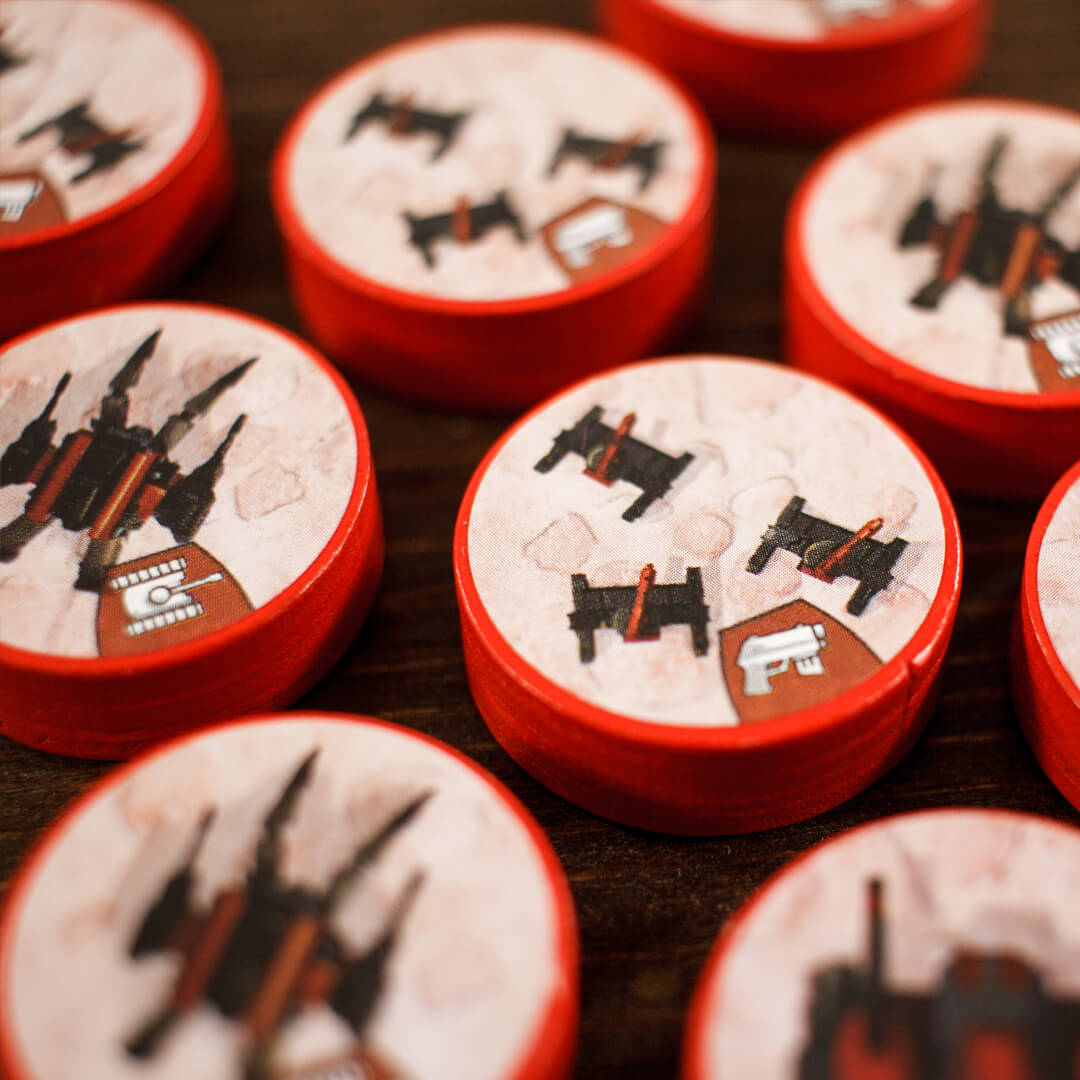 Flick Wars - Tabletop Dexterity Combat Game with 3D Terrain Game Breaking Games