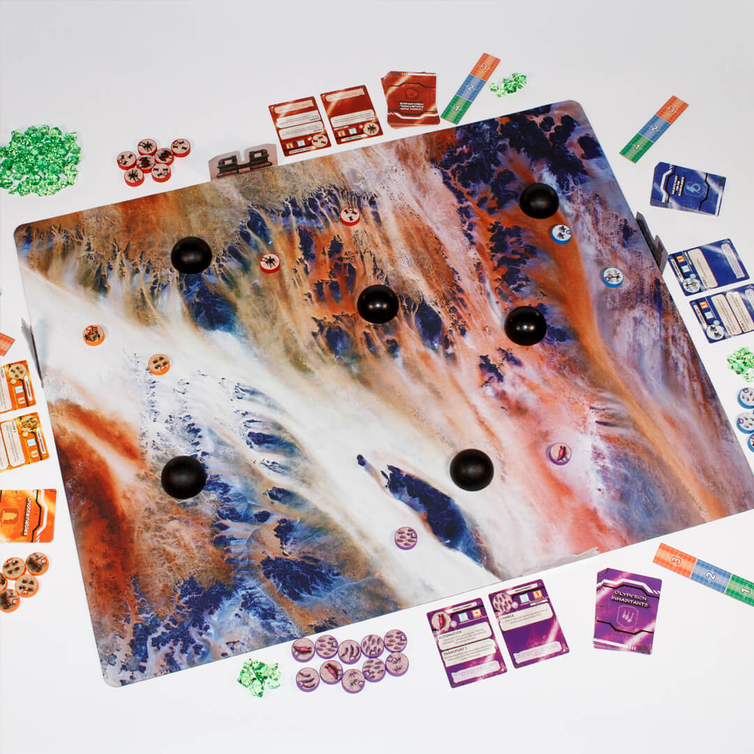 Flick Wars - Tabletop Dexterity Combat Game with 3D Terrain Game Breaking Games