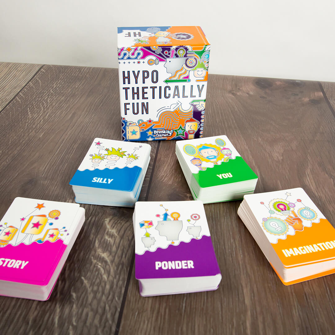 Hypothetically Fun | Adult Party Game | 3-8 Players Game Breaking Games