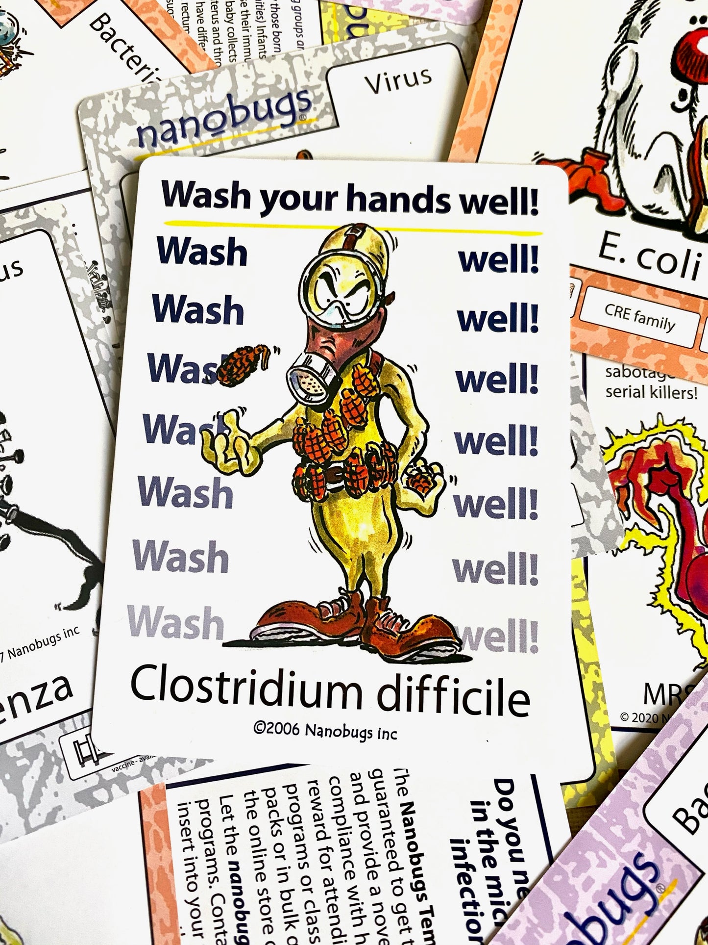 Nanobugs® - HAI Pathogens Set Game Breaking Games
