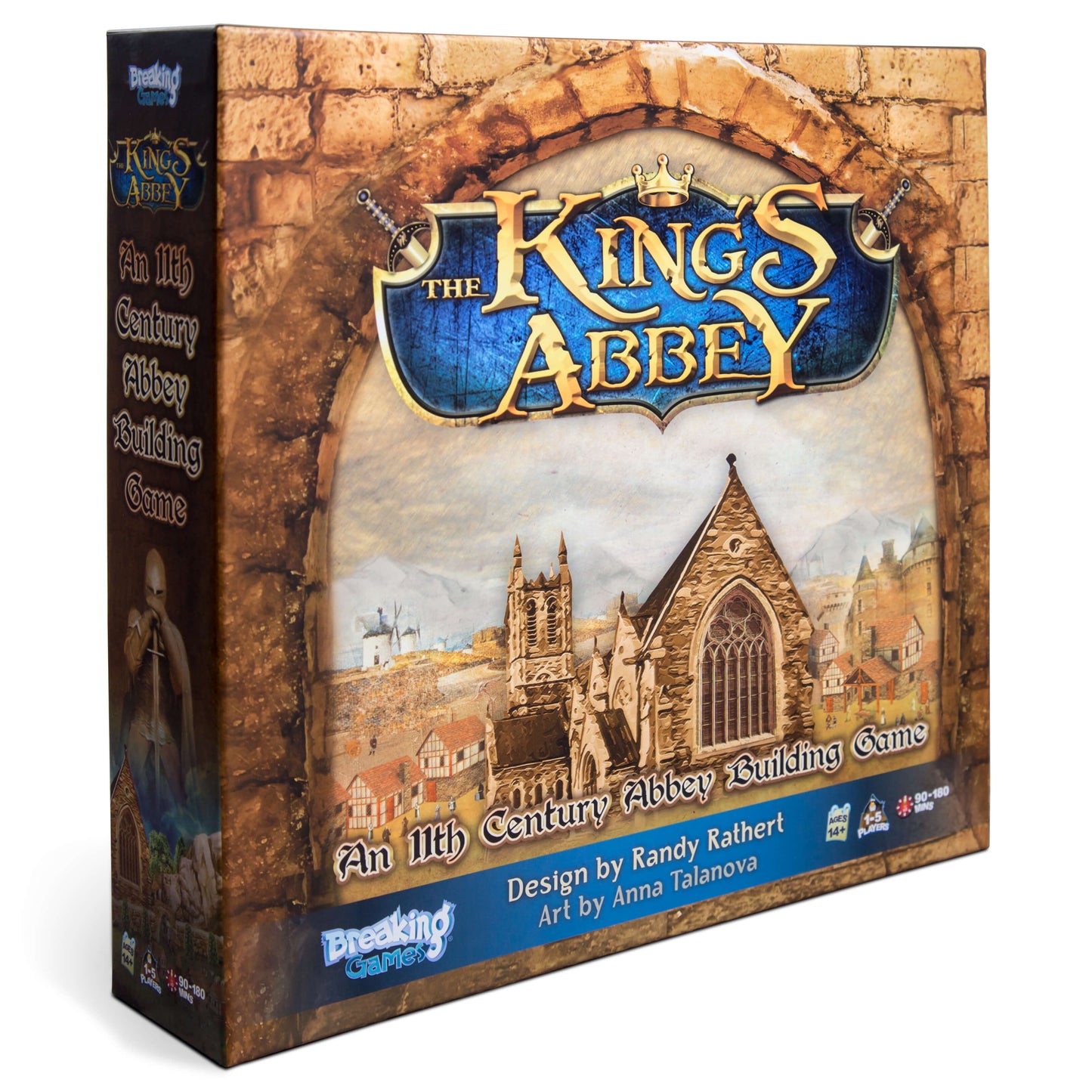 The King's Abbey | Worker Placement Dice Rolling Strategy Game | 1-5 Players Game Breaking Games