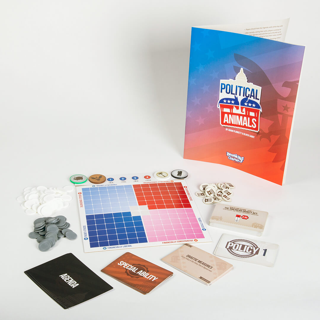 Political Animals Board Game from Breaking Games