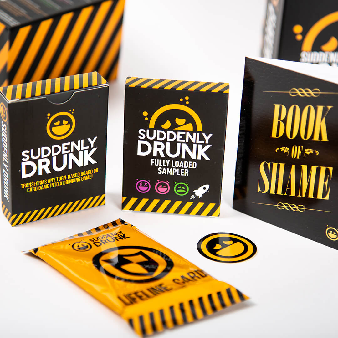 Suddenly Drunk's Box of Bad Ideas Game Breaking Games