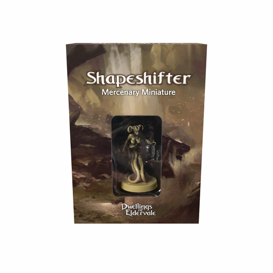 Dwellings of Eldervale - Shapeshifter Mercenary Mini Expansion Game Accessory Breaking Games