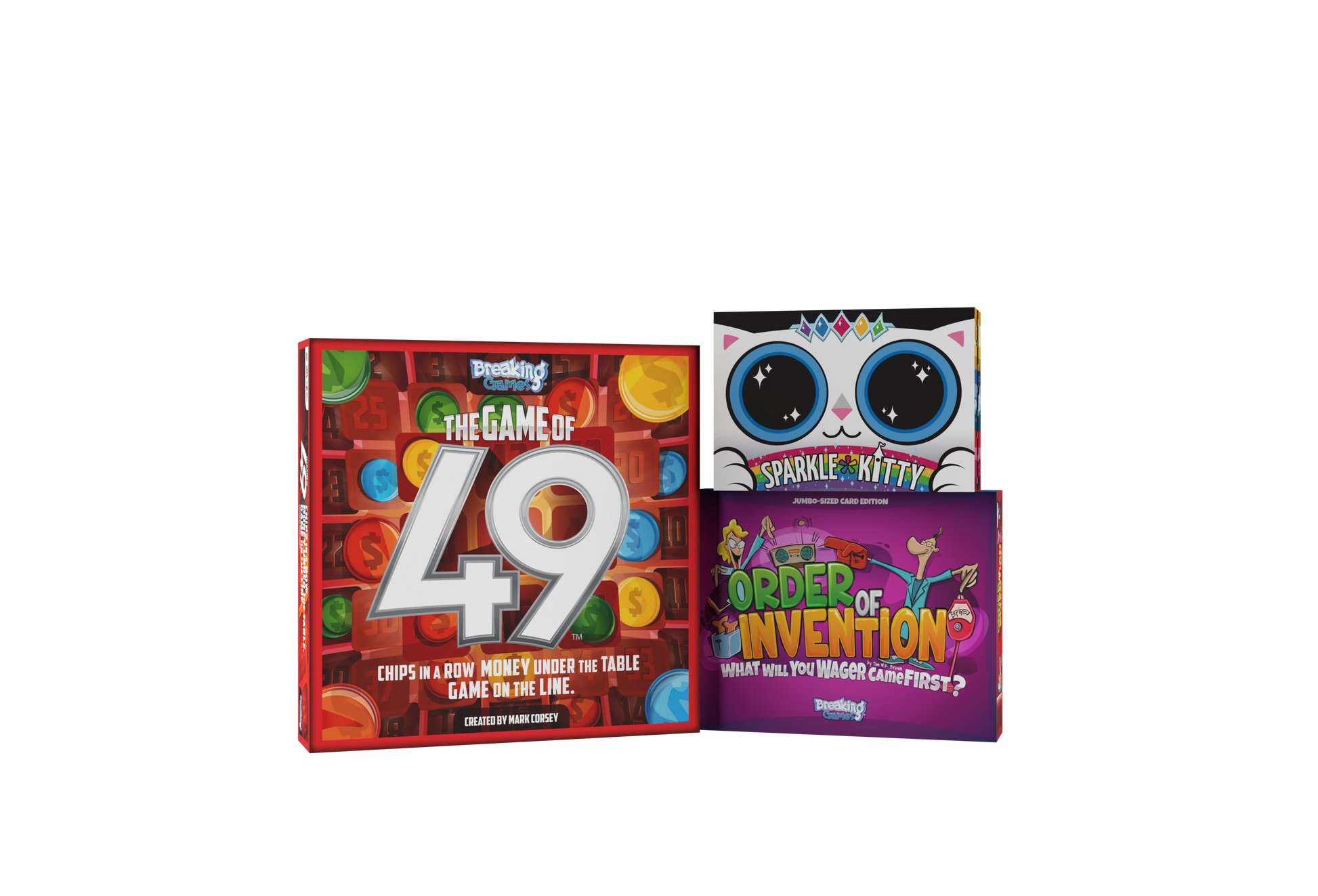 Family Bundle! Sparkle*Kitty | Game of 49 | Order of Invention Game Breaking Games
