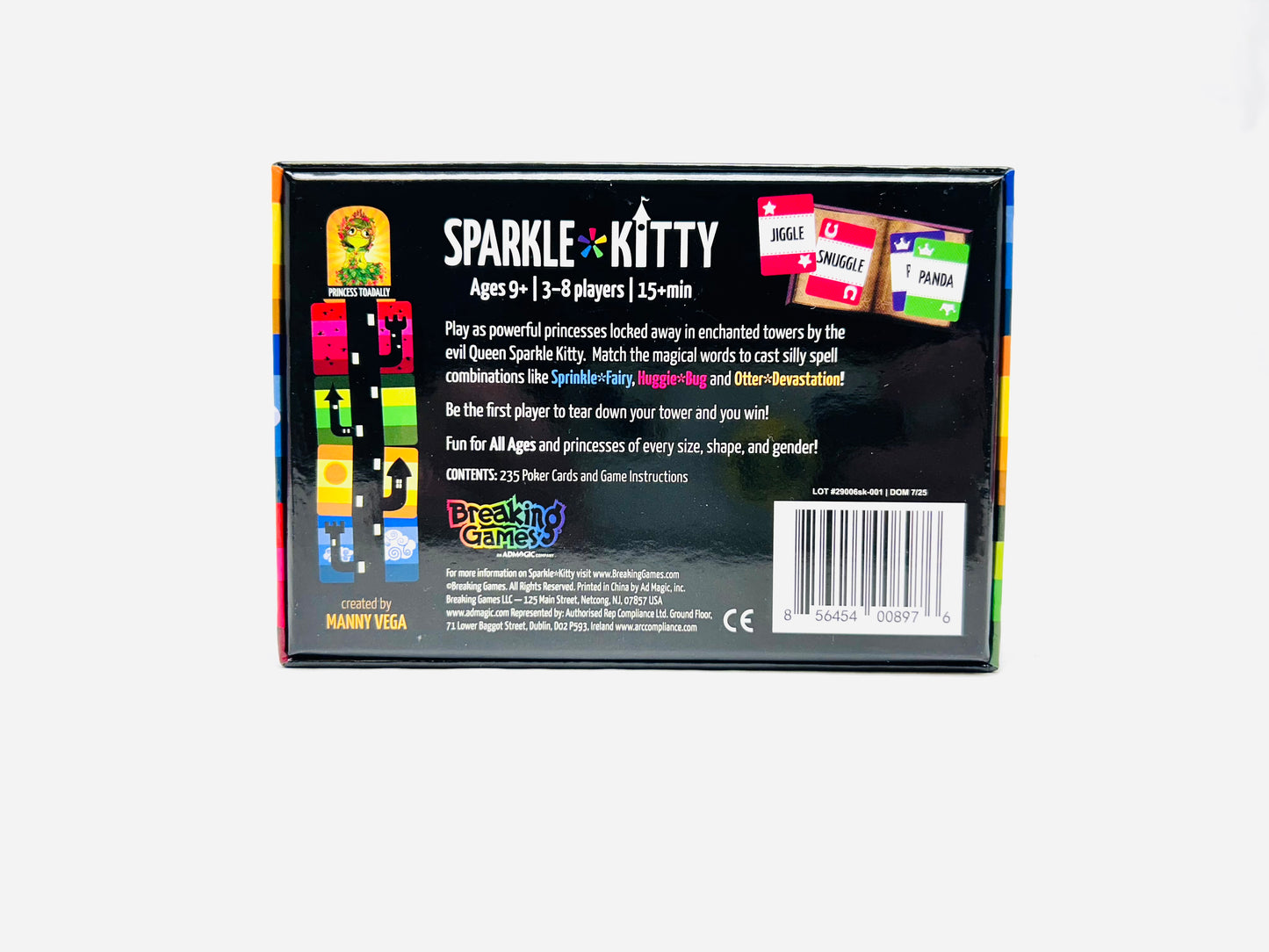 Sparkle*Kitty | Family-Friendly Pattern Recognition Card Games | 3-8 Players Game Breaking Games
