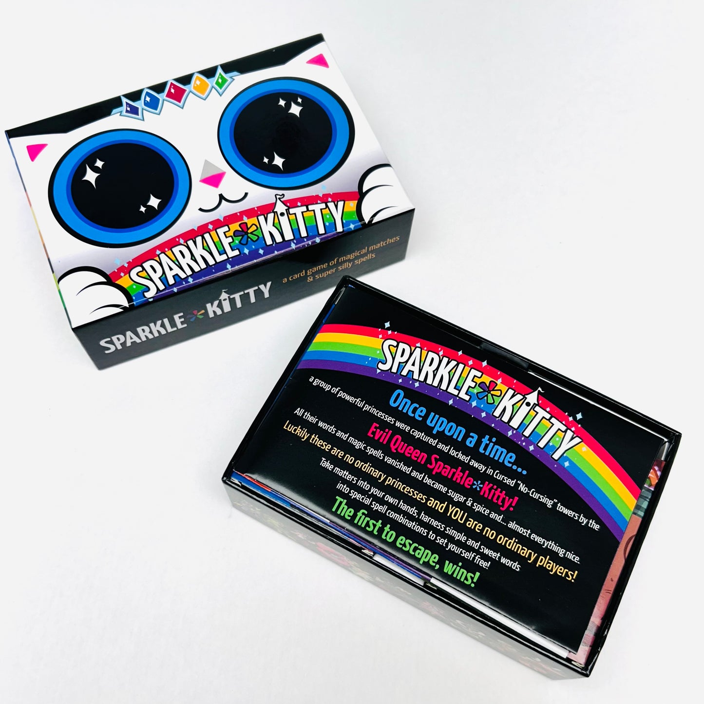 Sparkle*Kitty | Family-Friendly Pattern Recognition Card Games | 3-8 Players Game Breaking Games