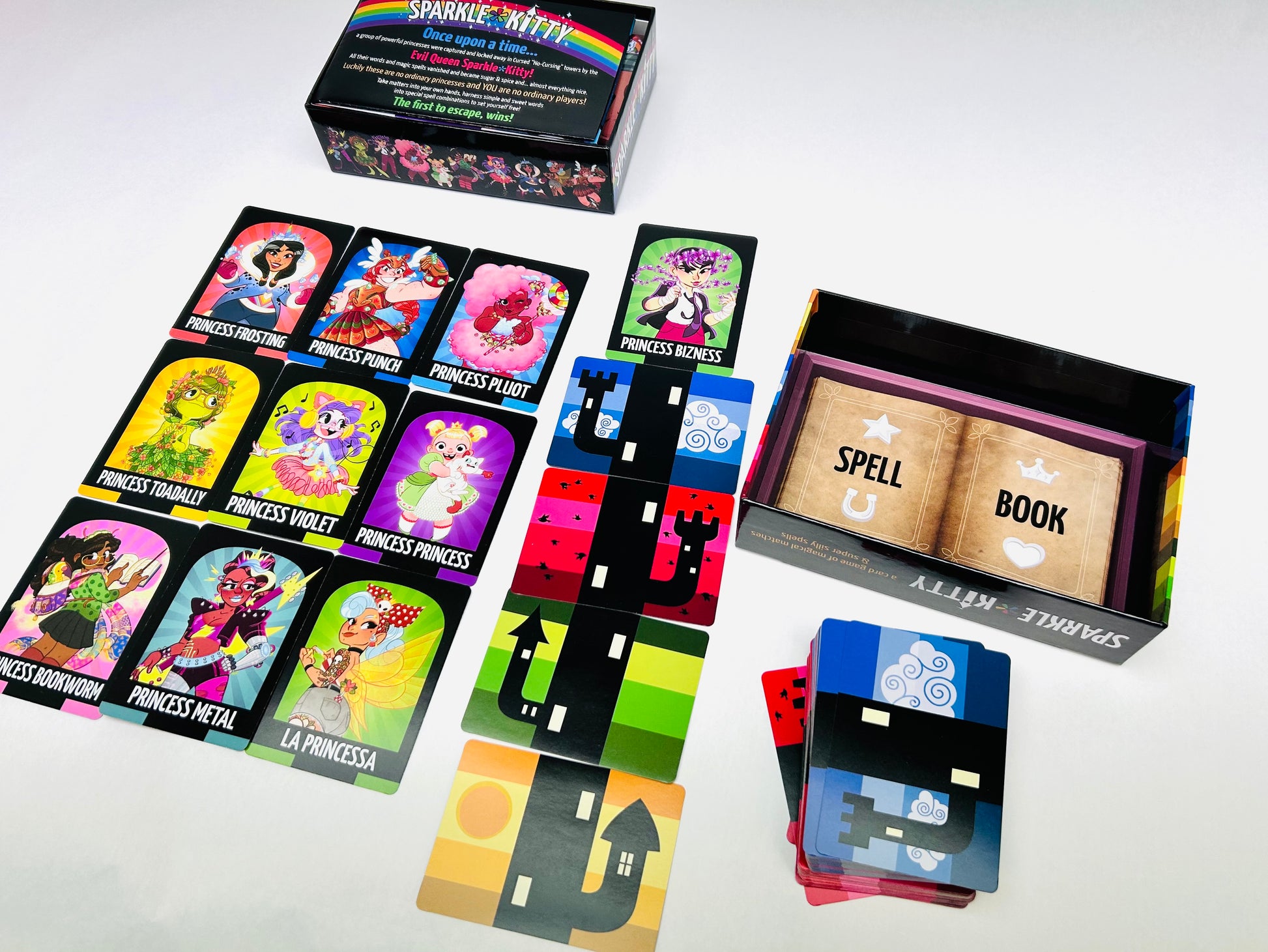 Sparkle*Kitty | Family-Friendly Pattern Recognition Card Games | 3-8 Players Game Breaking Games