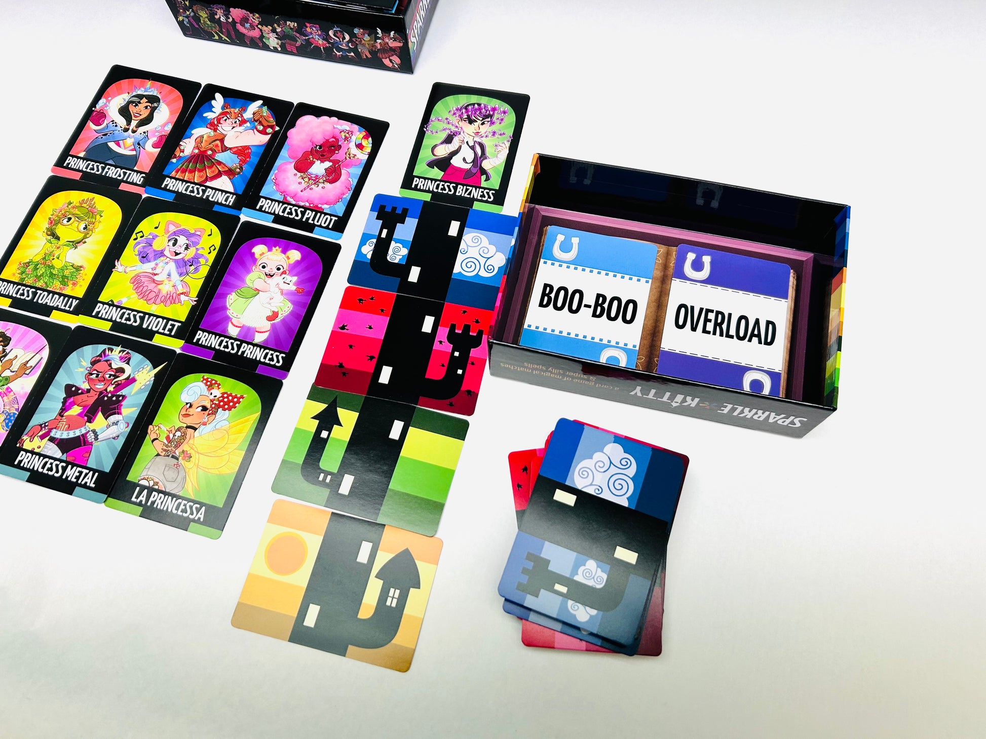 Sparkle*Kitty | Family-Friendly Pattern Recognition Card Games | 3-8 Players Game Breaking Games