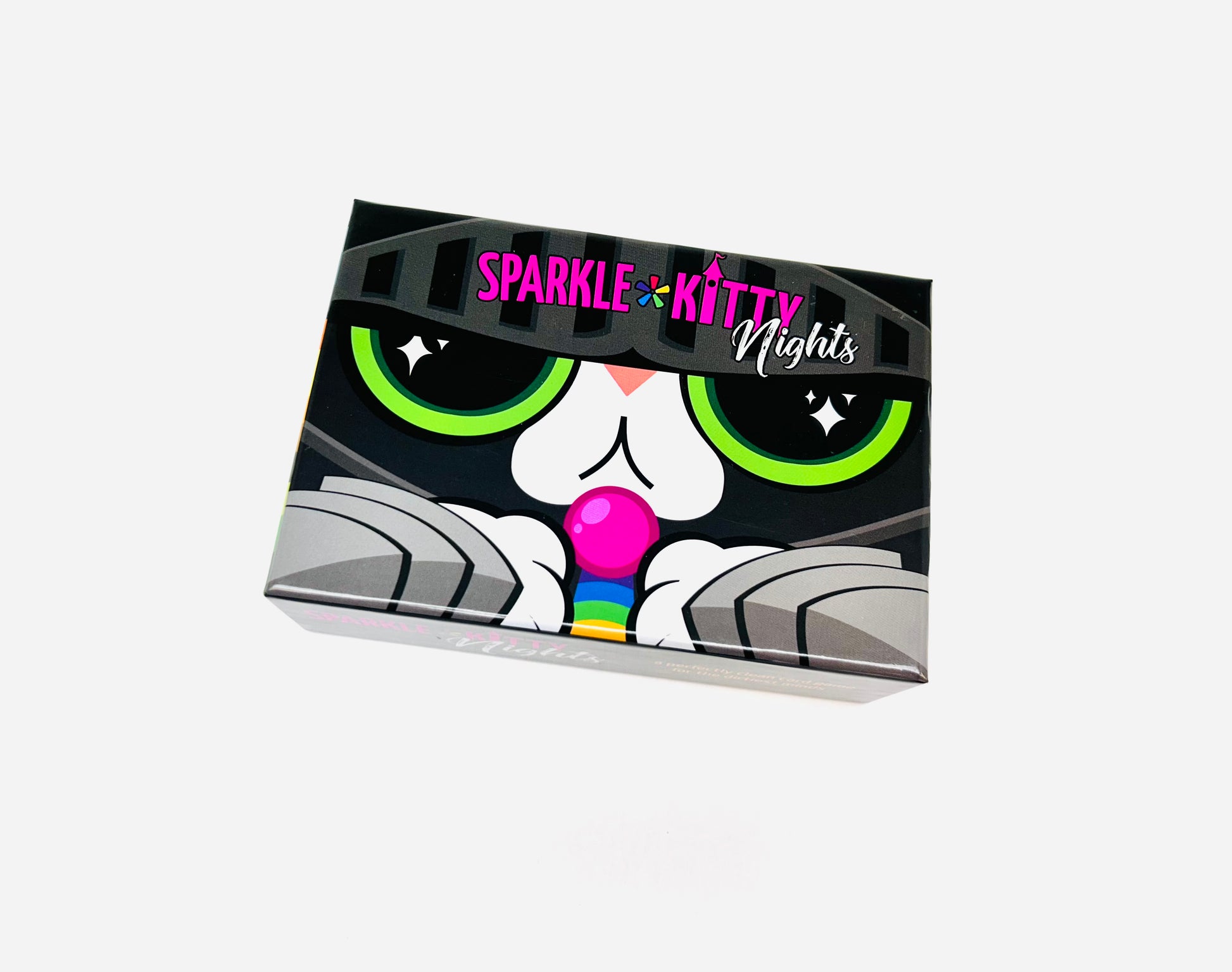 Sparkle*Kitty Nights | Party Game Pattern Recognition Card Games | 3-8 Players Game Breaking Games