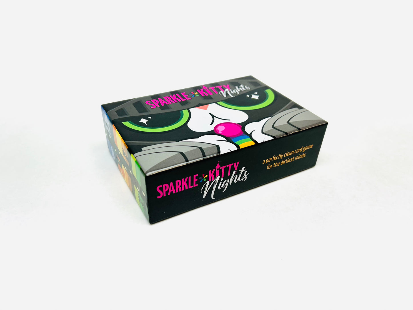 Sparkle*Kitty Nights | Party Game Pattern Recognition Card Games | 3-8 Players Game Breaking Games
