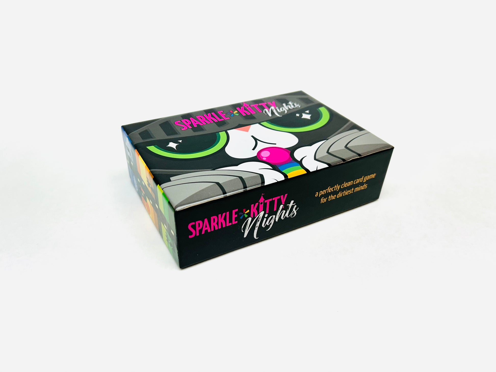 Sparkle*Kitty Nights | Party Game Pattern Recognition Card Games | 3-8 Players Game Breaking Games