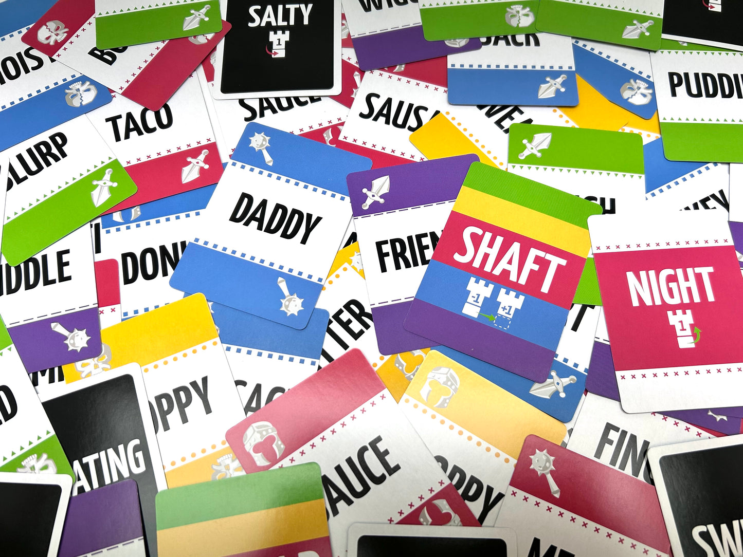 Sparkle*Kitty Nights | Party Game Pattern Recognition Card Games | 3-8 Players Game Breaking Games