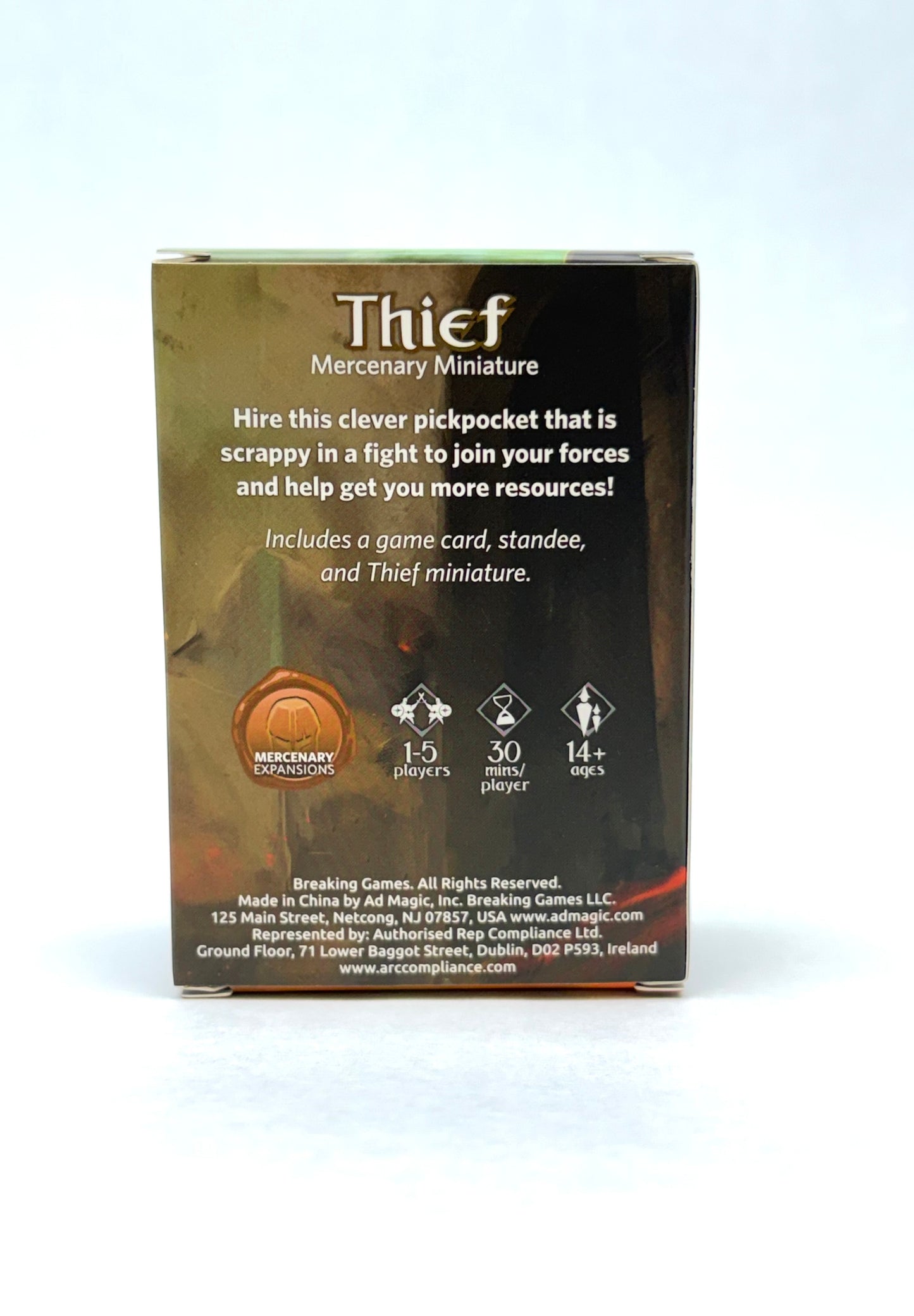 Dwellings of Eldervale - Thief Mercenary Mini Expansion Game Breaking Games