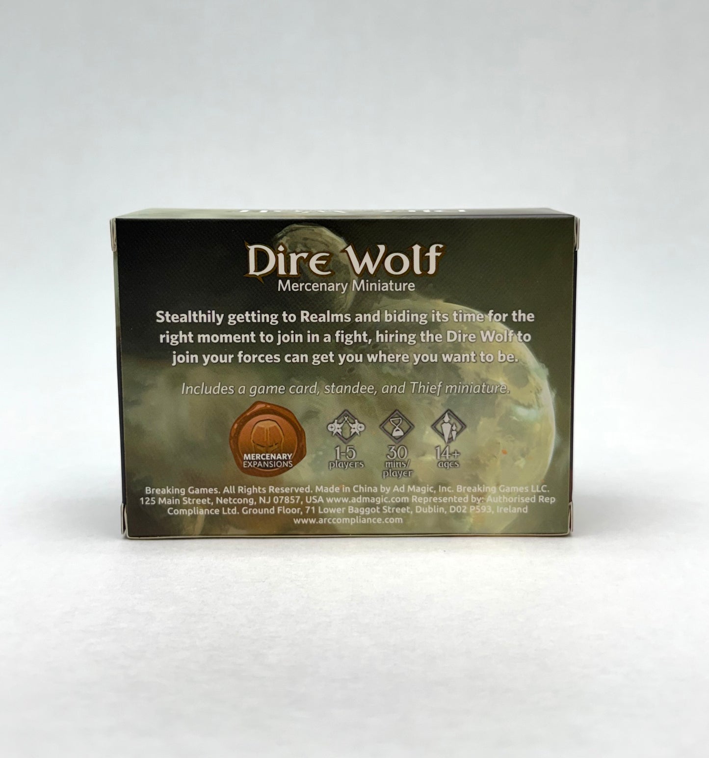 Dwellings of Eldervale - Dire Wolf Mercenary Mini Expansion Game Breaking Games