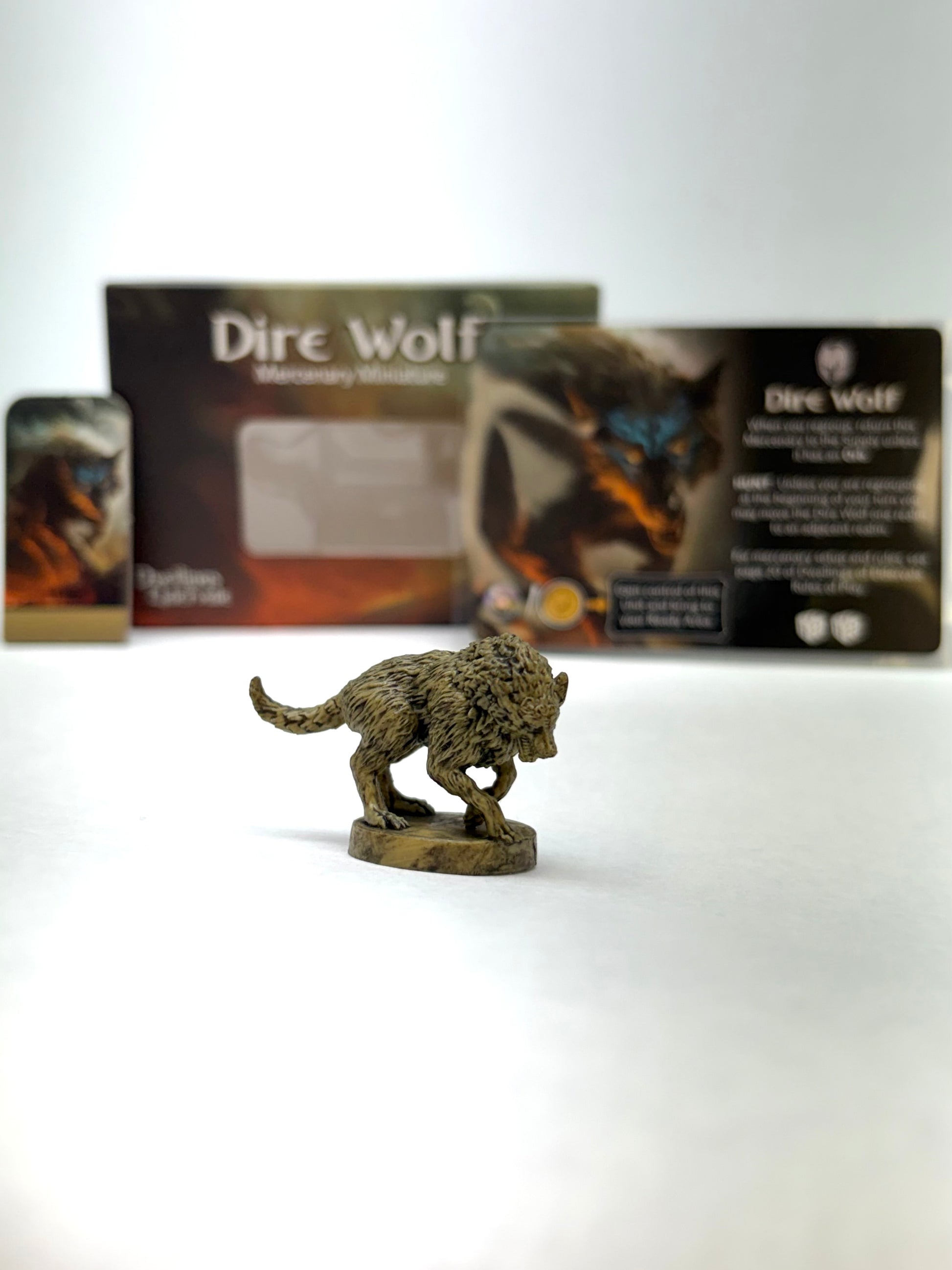 Dwellings of Eldervale - Dire Wolf Mercenary Mini Expansion Game Breaking Games