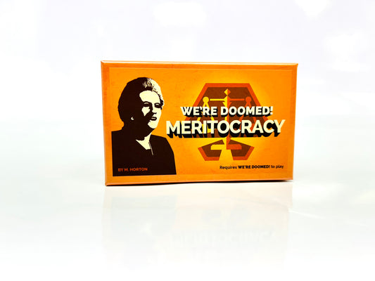 We're Doomed: Meritocracy Expansion Pack | Party Game | 4-12 Players Game Breaking Games