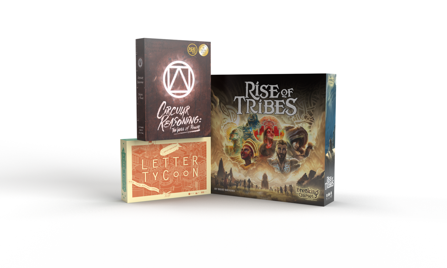 Brain Bundle! Rise of Tribes | Circular Reasoning: Well of Power | Letter Tycoon