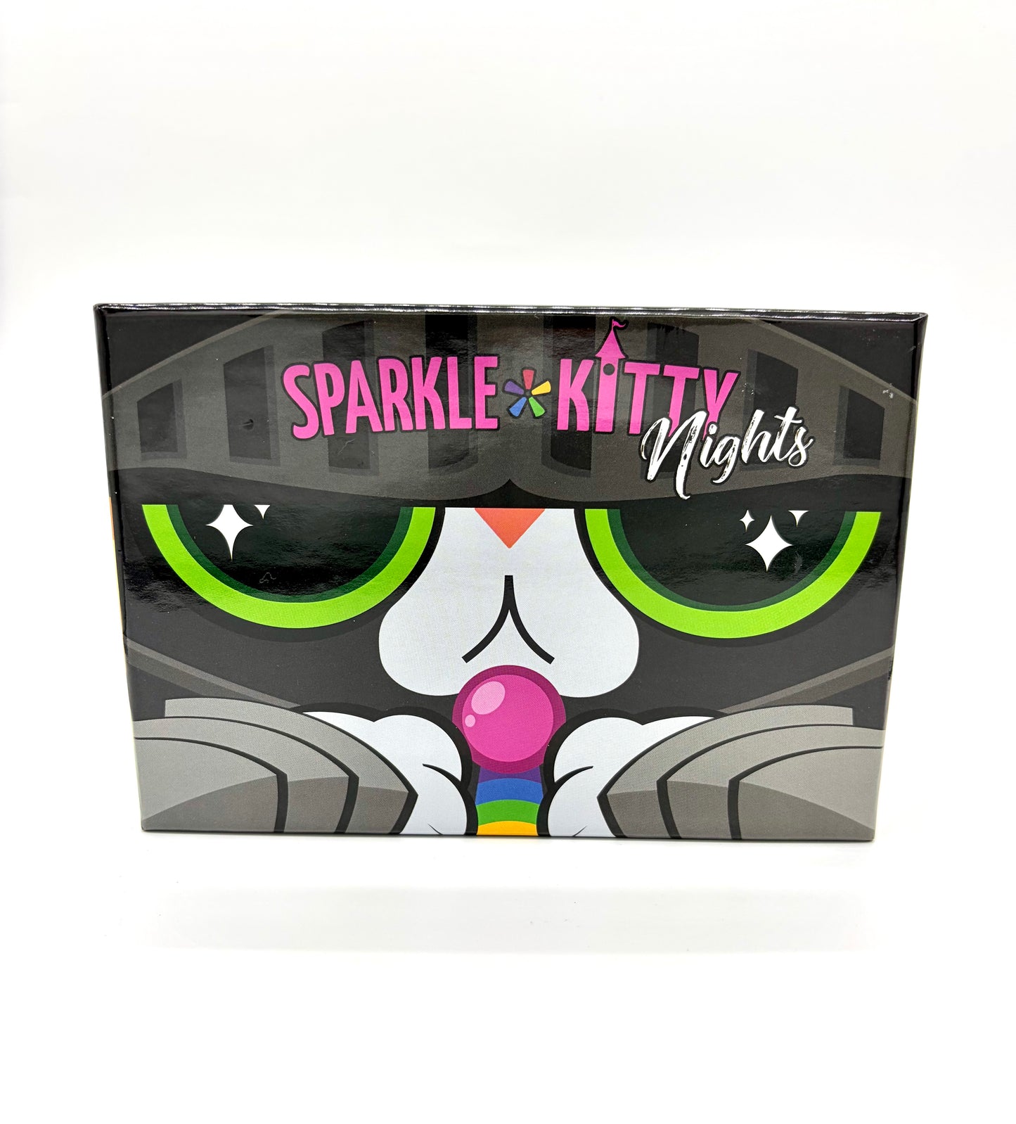 Sparkle*Kitty Nights | Party Game Pattern Recognition Card Games | 3-8 Players Game Breaking Games