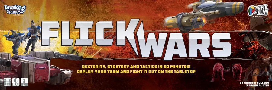 Flick Wars: Terrain Expansion Game Breaking Games