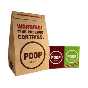 Poop: Brown Bag Combo | Family Friendly Card Game | 2-10 Players Game Breaking Games