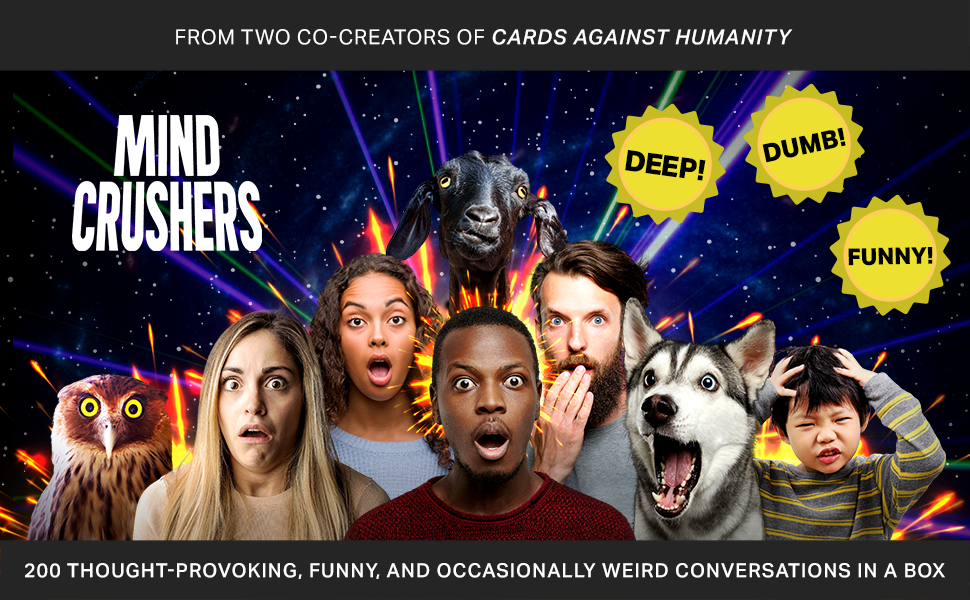 Mind Crushers | Adult Conversation Game | 2+ Players  Breaking Games