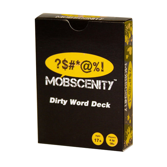 Mobscenity: Dirty Word Deck Game Breaking Games