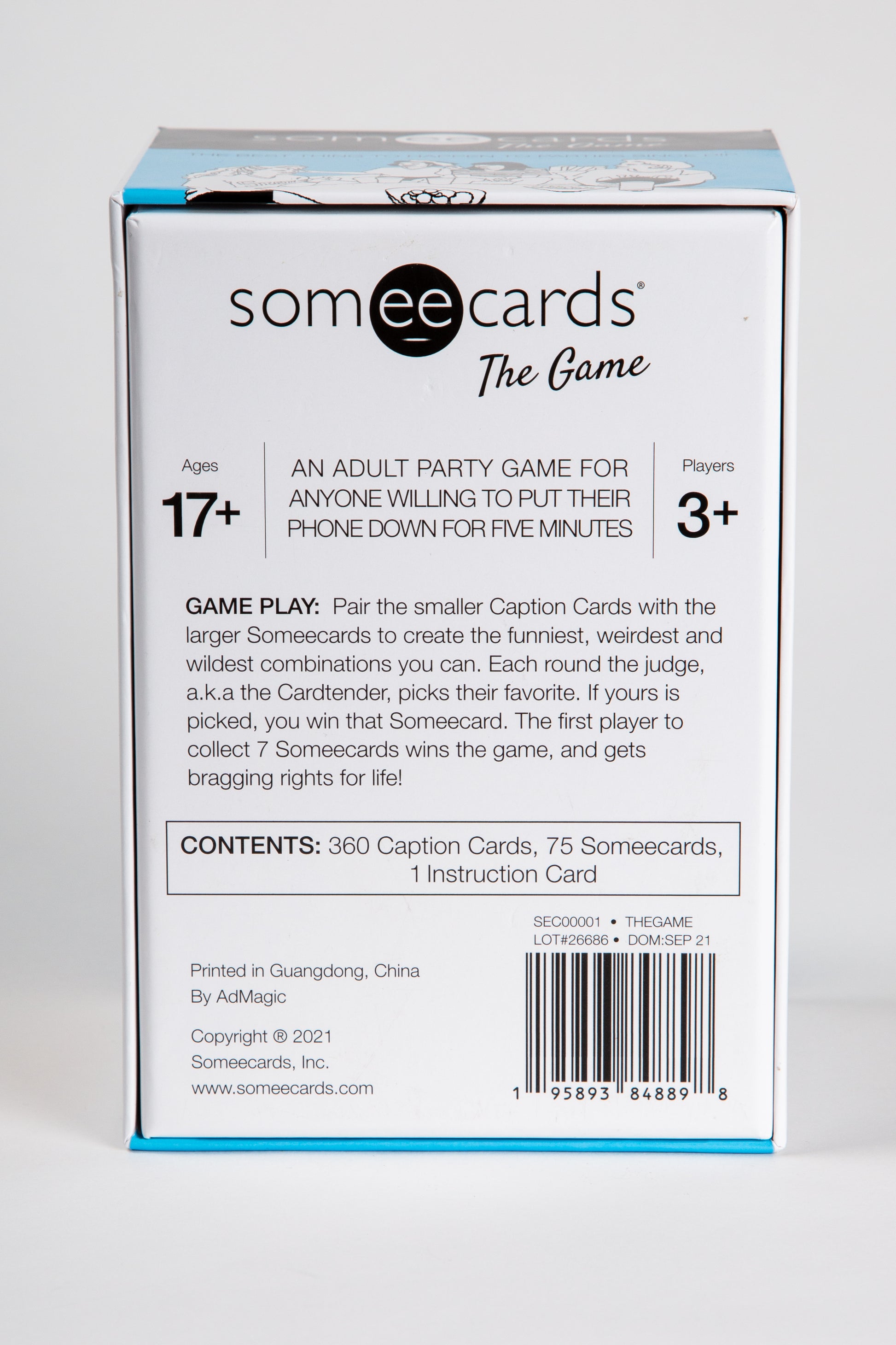 Someecards: The Game | Adult Party Game | 3-7 Players  Breaking Games