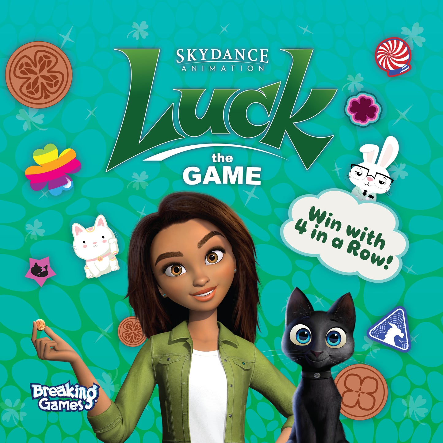 LUCK The Game | Family Friendly Strategy Board Game | 2-5 Players Game Breaking Games