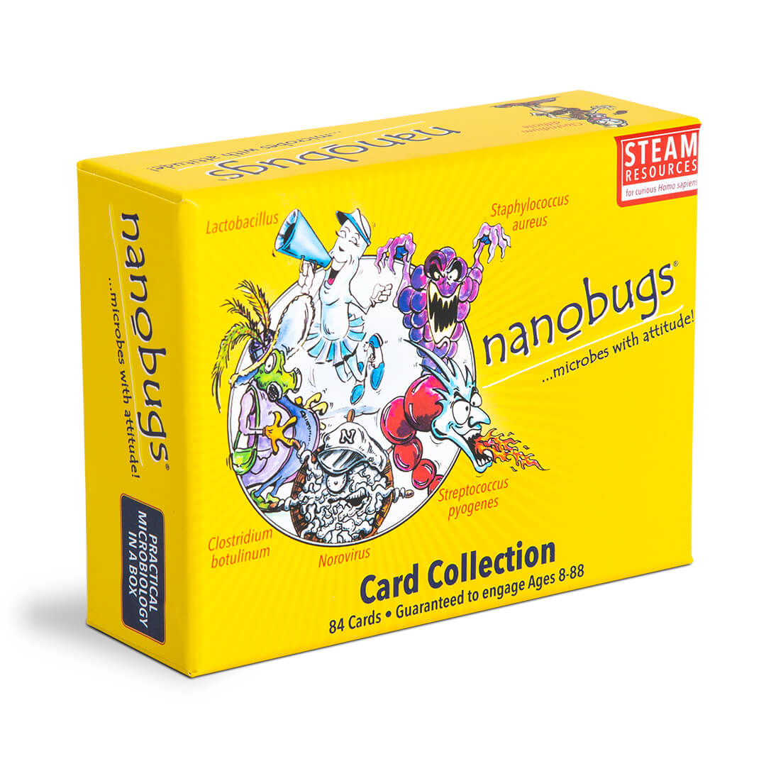 Nanobugs® - Microbes with Attitude Card Collection Game Breaking Games