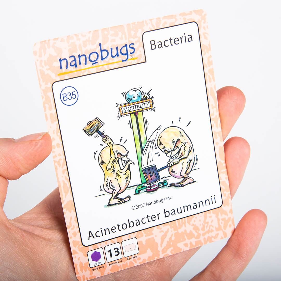 Nanobugs® - Microbes with Attitude Card Collection Game Breaking Games