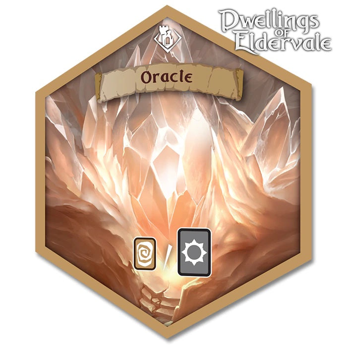 Dwellings of Eldervale - Oracle Hex Tile Game Accessory Breaking Games