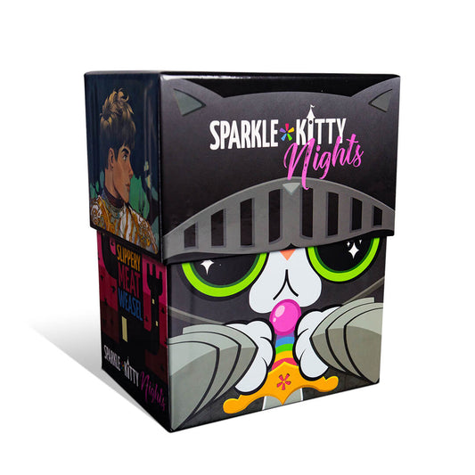 Sparkle*Kitty Nights | Party Game Pattern Recognition Card Games | 3-8 Players Game Breaking Games