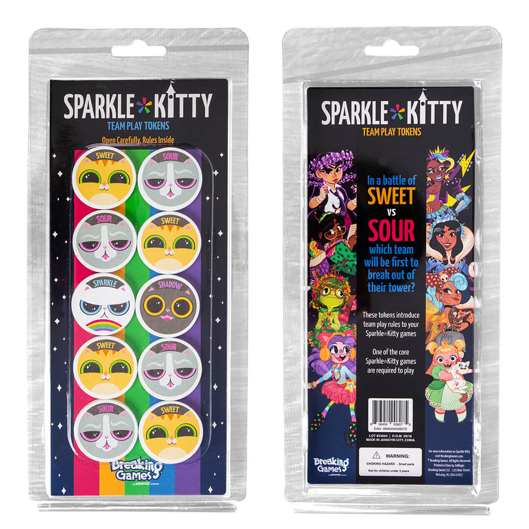 Sparkle*Kitty: Team Tokens Pack Expansion Game Breaking Games