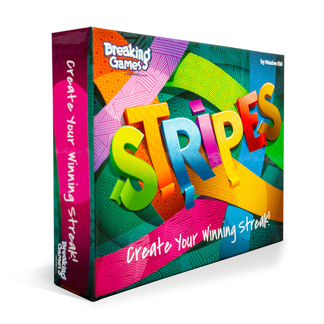 Stripes | Family-Friendly Pattern Recognition Card Games | 2-6 Players Game Breaking Games