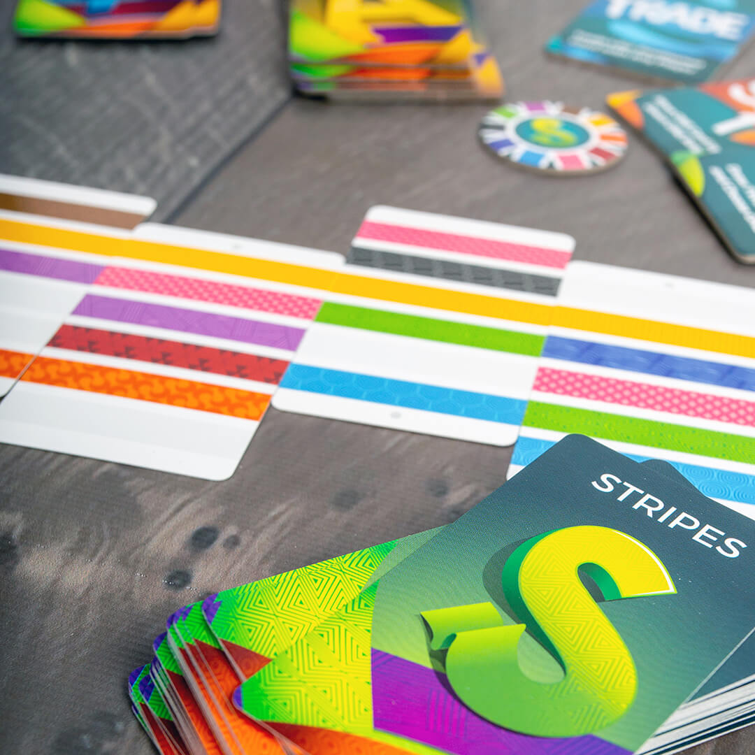 Stripes | Family-Friendly Pattern Recognition Card Games | 2-6 Players Game Breaking Games