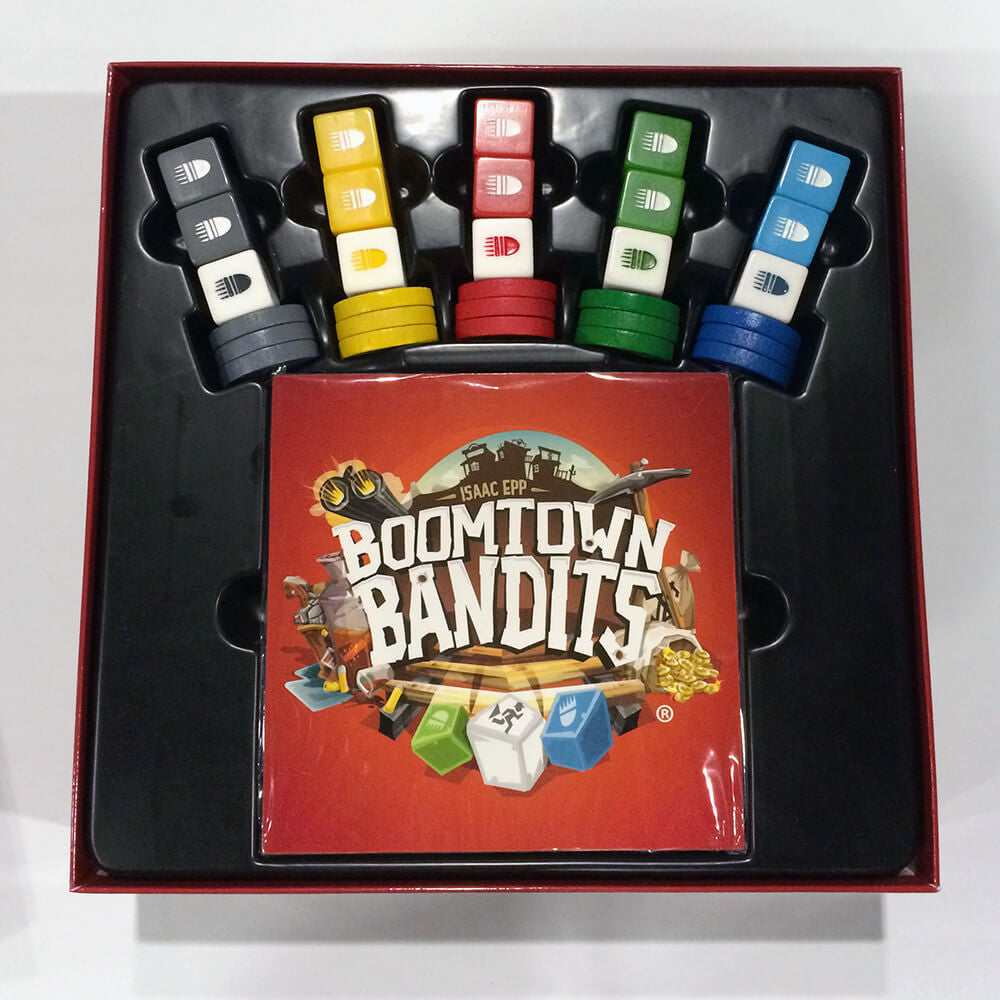 Boomtown Bandits | Family Strategy Dice Game | 2-5 Players Game Breaking Games