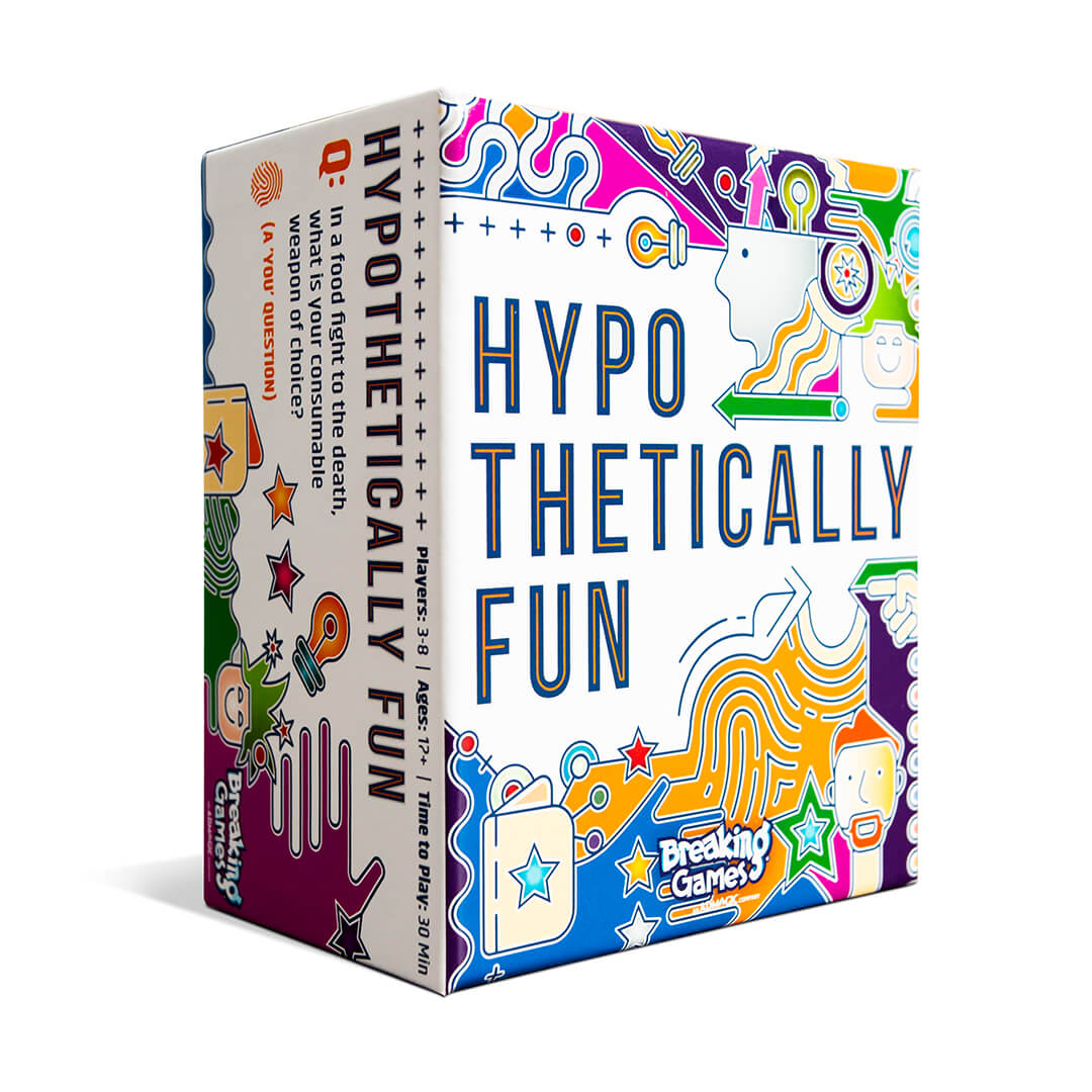 Hypothetically Fun | Adult Party Game | 3-8 Players Game Breaking Games