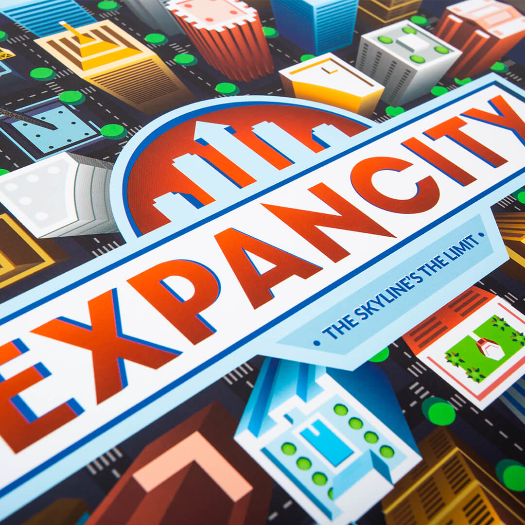 Expancity | Family Strategy City Building Game | 2-4 Players Game Breaking Games