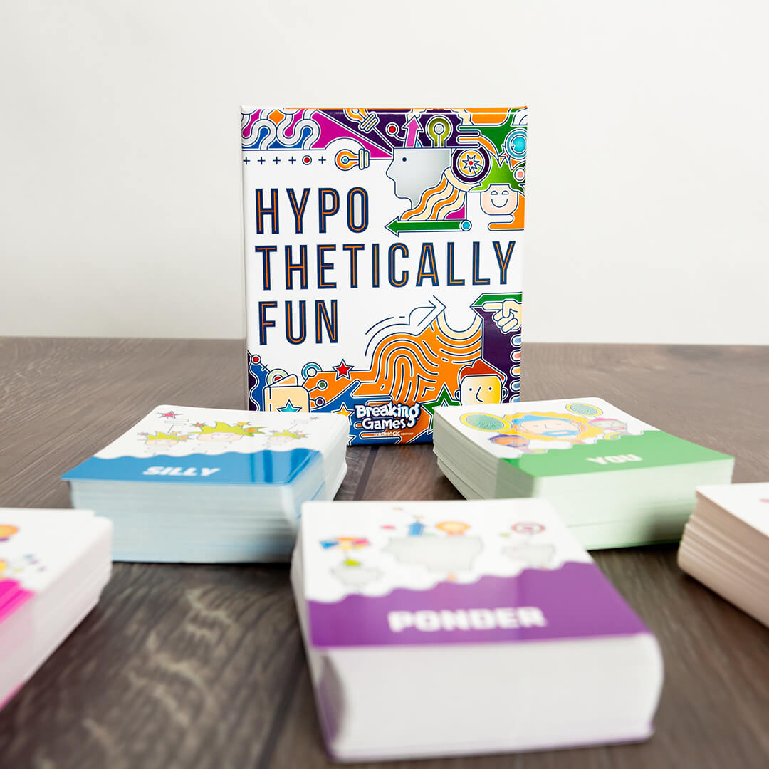 Hypothetically Fun | Adult Party Game | 3-8 Players Game Breaking Games