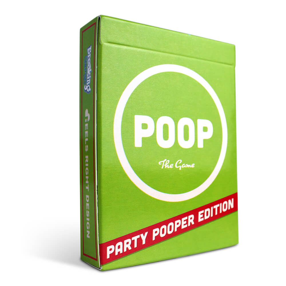 POOP: Party Pooper Edition | Family Friendly Card Game | 2-5 Players Game Breaking Games